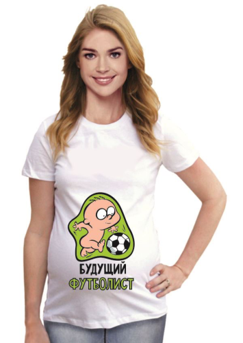 Изображение Футболка для беременных Будущий футболист