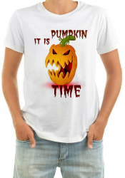 Футболка мужская It is pumpkin time