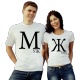 Изображение Парные футболки Муж и жена