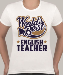 Футболка женская English teacher