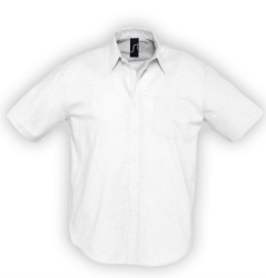 Рубашка мужская с коротким рукавом BRISBANE белая