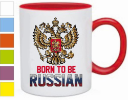 Кружка Born to Russia
