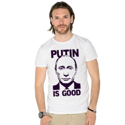 Футболка мужская Putin is good