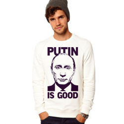 Толстовка мужская Putin is good