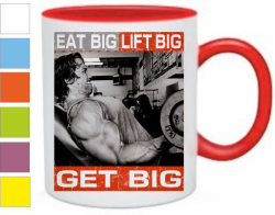 Кружка Eat Big, Lift Big, Get Big