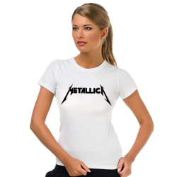 Футболка женская Metallica (металлика)
