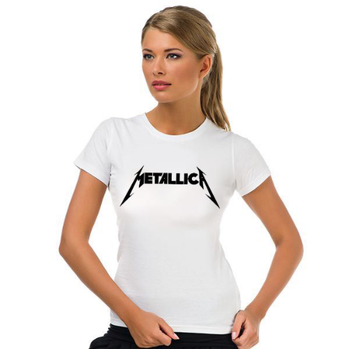 Изображение Футболка женская Metallica (металлика)