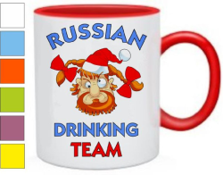 Кружка Russian drinking team