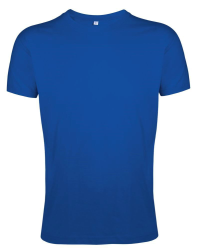 Футболка мужская Regent fit, ярко-синяя, размер L