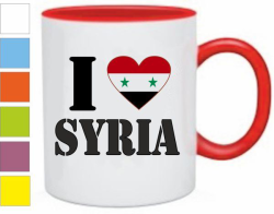 Кружка I love Syria