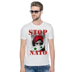 Футболка мужская Stop NATO