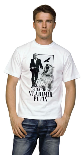 Изображение Футболка мужская Vladimir Putin