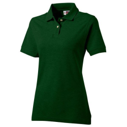 Рубашка поло женская т.зеленая Boston, размер S