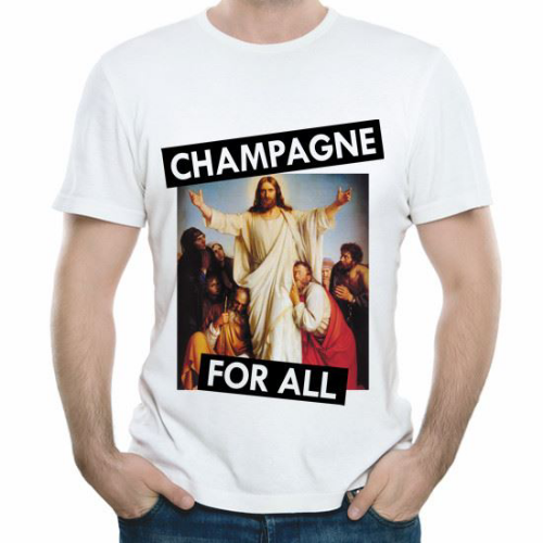 Изображение Футболка мужская Champagne for all