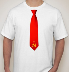 Футболка мужская с галстуком СССР