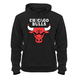 Толстовка с капюшоном Chicago bulls