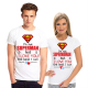 Изображение Парные футболки Superman, superwoman