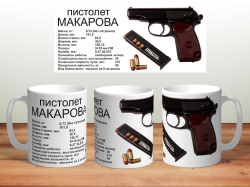 Кружка Пистолет Макарова