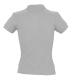 Изображение Рубашка поло женская People серый меланж, размер S