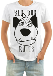 Футболка мужская Big dog rules