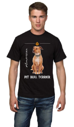 Футболка мужская Pit bull terrier