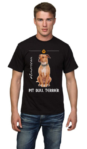 Изображение Футболка мужская Pit bull terrier