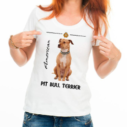 Футболка женская Pit bull terrier