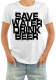 Изображение Футболка мужская Save water drink beer