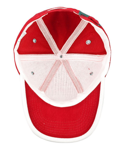 Изображение Бейсболка Unit Trendy, красная с белым