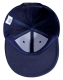 Изображение Бейсболка Unit Snapback с плоским козырьком, темно-синяя