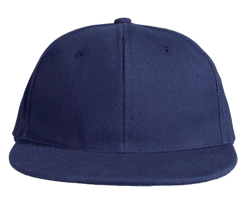 Изображение Бейсболка Unit Snapback с плоским козырьком, темно-синяя