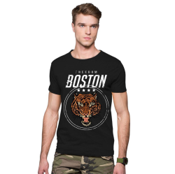 Футболка мужская с тигром Boston