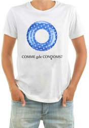 Футболка мужская Comme gde condoms