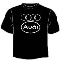 Футболка мужская Audi