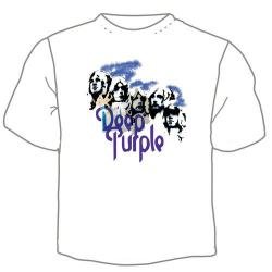 Футболка мужская Deep Purple, лица