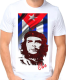 Изображение Футболка мужская Che Guevara, флаг