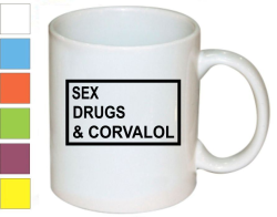 Кружка Sex drugs & corvalol