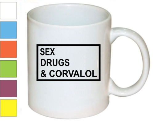 Изображение Кружка Sex drugs & corvalol