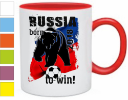 Кружка Russia born to win