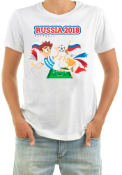 Футболка мужская Russia 2018