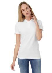 Рубашка поло женская, белая, размер XXL