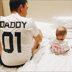 Футболки для папы и дочки Daddy 01 и Daddy"s girl 01