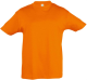 Изображение Футболка детская REGENT KIDS 150, оранжевая