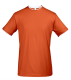 Изображение Футболка мужская с контрастной отделкой Madison, оранжевый/белый