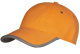 Изображение Бейсболка Unit Trendy, оранжевая с серым
