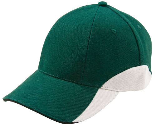 Изображение Бейсболка Unit Discovery, зеленая с белым