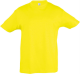 Изображение Футболка детская REGENT KIDS 150, желтая (лимонная)