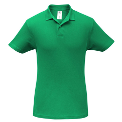 Рубашка поло, зеленая, размер L
