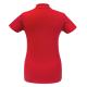 Изображение Рубашка поло женская, красная, размер S