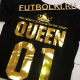 Изображение Парные футболки King Queen 01 с короной, глянцевое золото